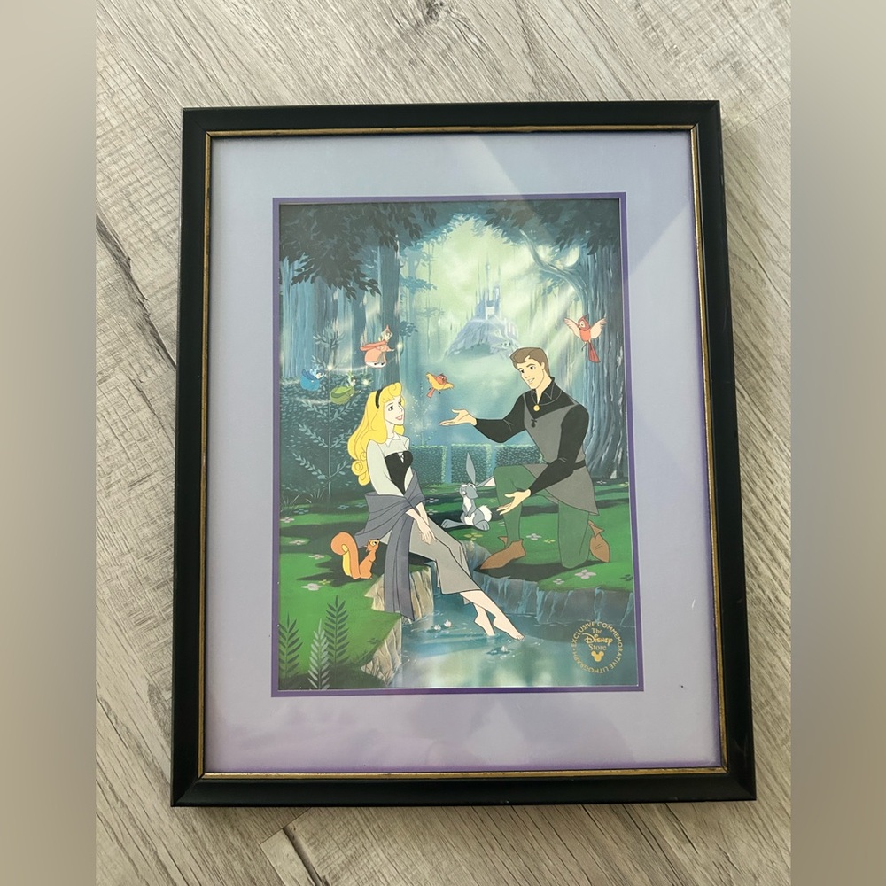 Framed Snow White exclusive commemorative lithograph